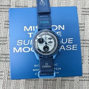 Swatch x Omega MISSION TO THE Super Blue Moonphase Watch